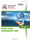 VI Международная заочная научно-практическая конференция «Научный форум: инновационная наука»