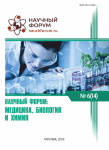 XIV Международная научно-практическая конференция «Научный форум: медицина, биология и химия»