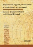 Научный журнал «Евразийский журнал региональных и политических исследований»