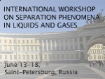 11-я Международная конференция «Разделительные явления в жидкостях и газах» (Workshop on Separation Phenomena in Liquids and Gases – SPLG-2010)
